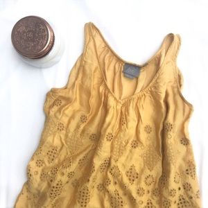 Anthropologie Sadie Swing Tank